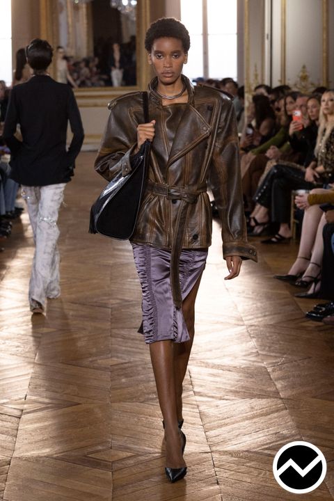 Balmain, SS27 womenswear, Belted Jacket, look 30