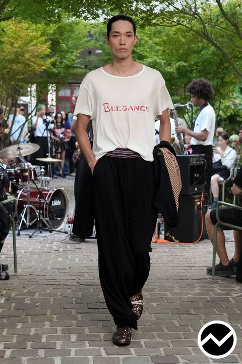Bed J.w. Ford, SS27 menswear, Scoop T-Shirts, look 10