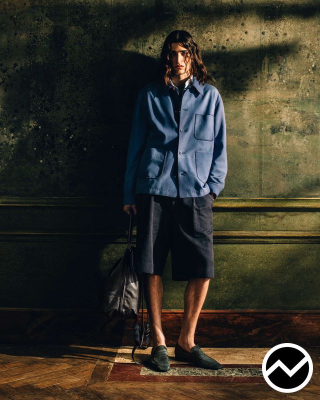 Berluti, SS27 menswear, Side Pocket Shorts, look 2