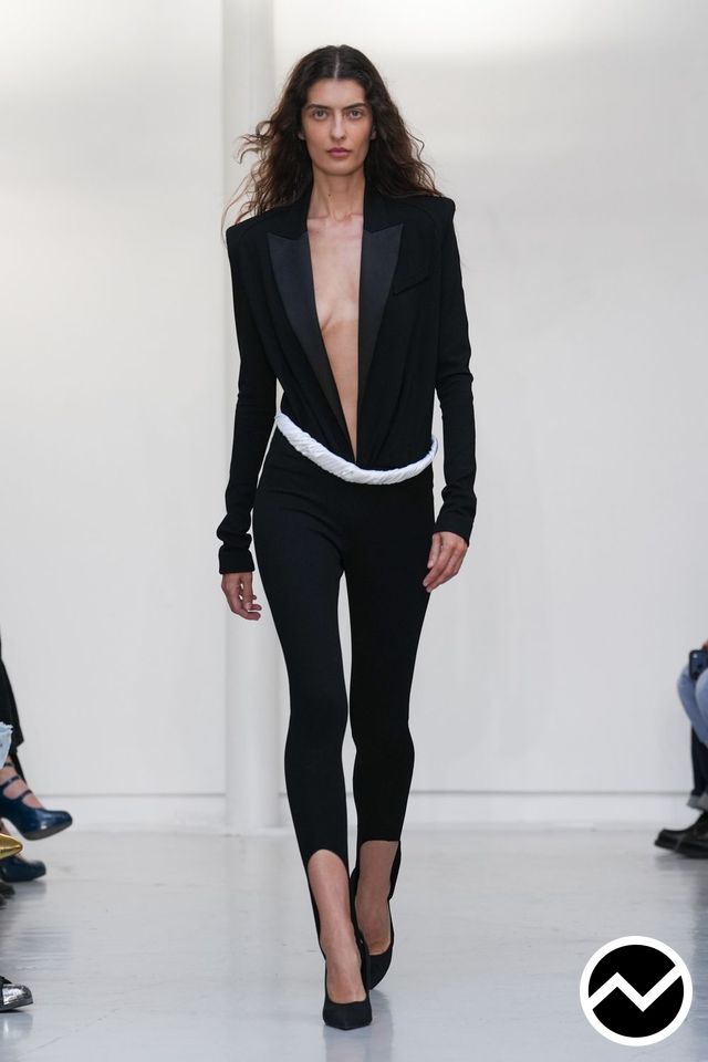 Burc Akyol SS27 womenswear, look 1