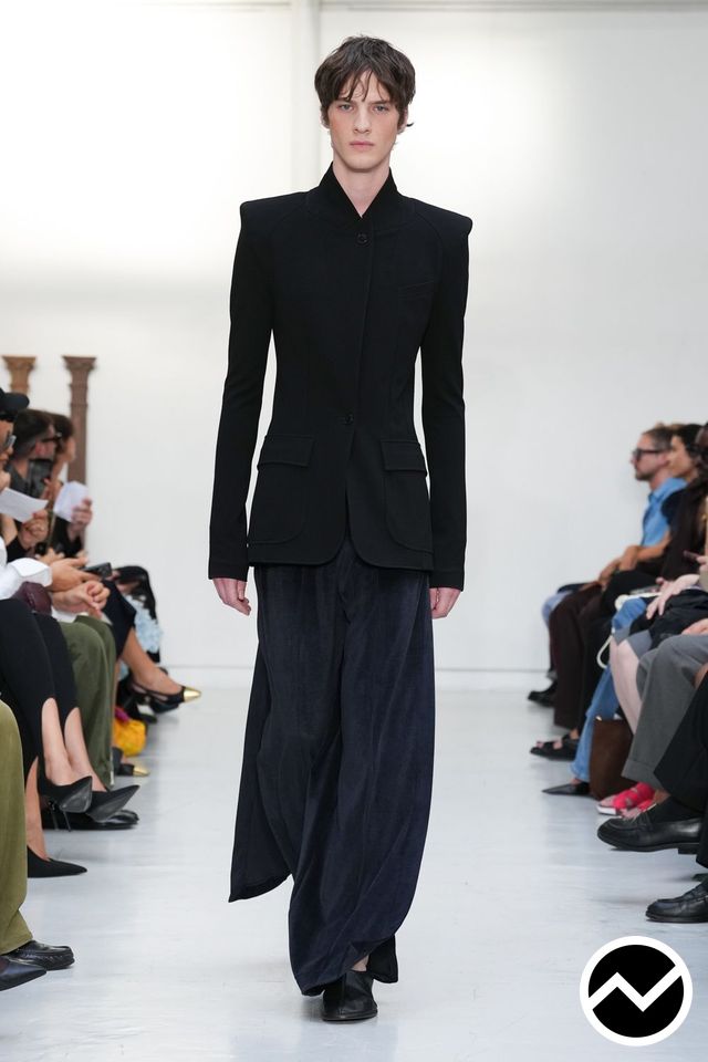 Burc Akyol, SS27 menswear, Black, look 13