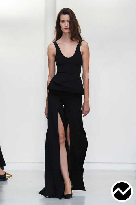 Burc Akyol, SS27 womenswear, Split Pants, look 15