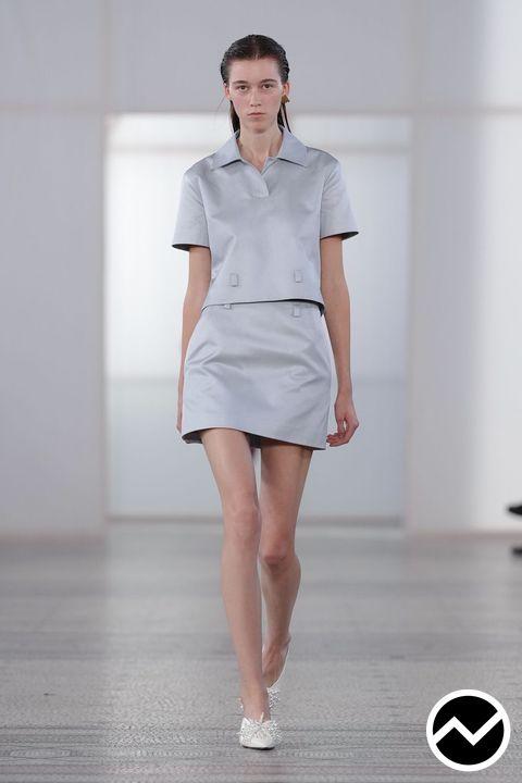 Carven, SS27 womenswear, Mini Skirts, look 1