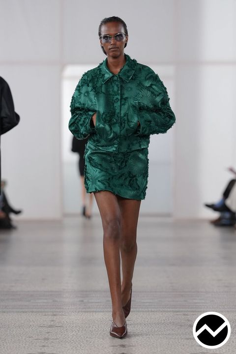 Carven, SS27 womenswear, Jacquard, look 10