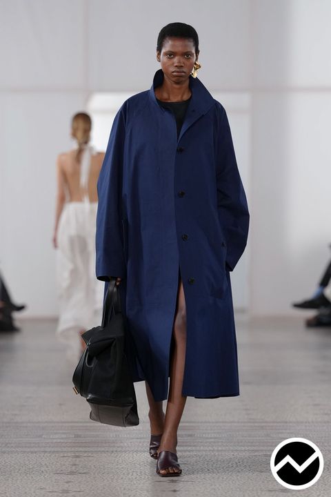 Carven, SS27 womenswear, Maxi Coat, look 25