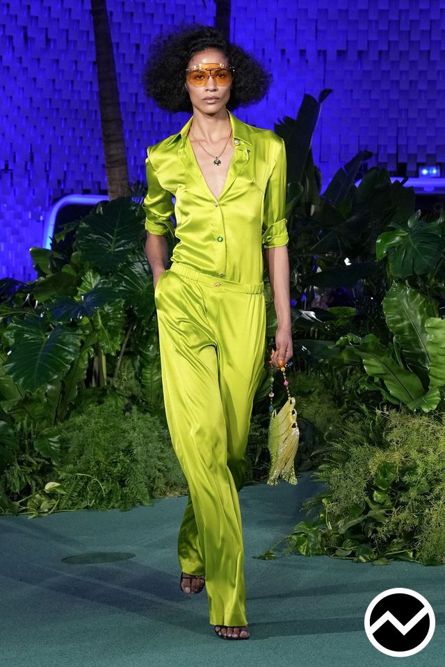 Casablanca, SS27 womenswear, Citrine, look 1