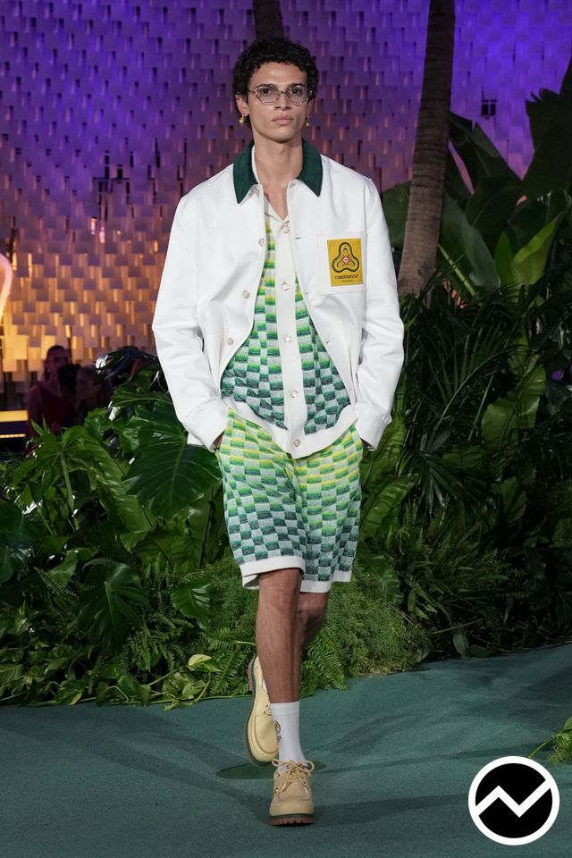 Casablanca, SS27 menswear, Geometric, look 11