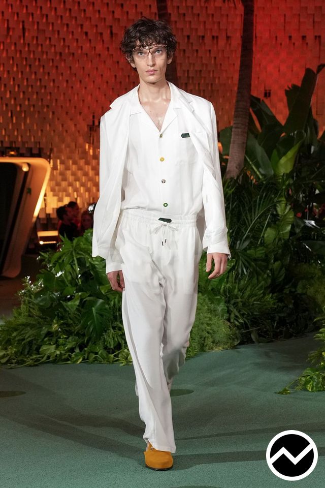 Casablanca, SS27 menswear, White, look 30