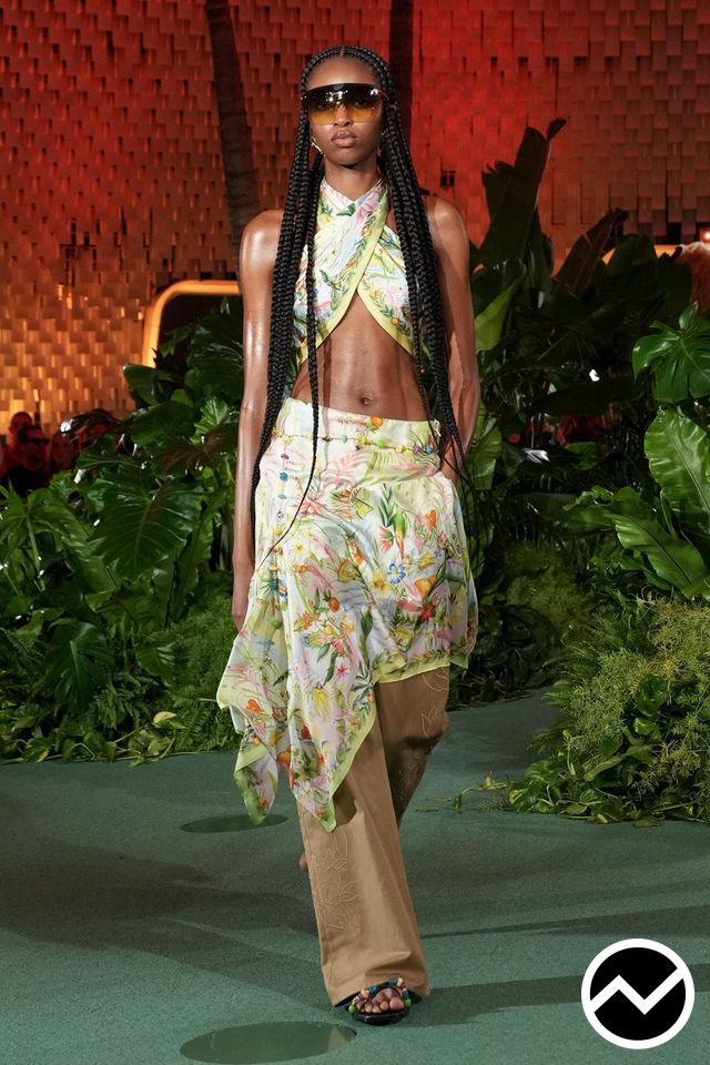 Casablanca, SS27 womenswear, Y2K, look 42
