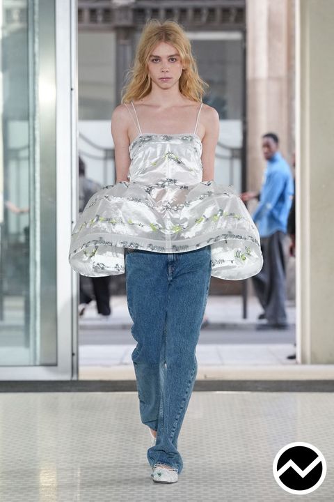 Cecilie Bahnsen, SS27 womenswear, Bubble Top, look 20