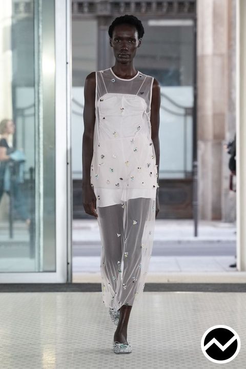 Cecilie Bahnsen, SS27 womenswear, Balletcore, look 23