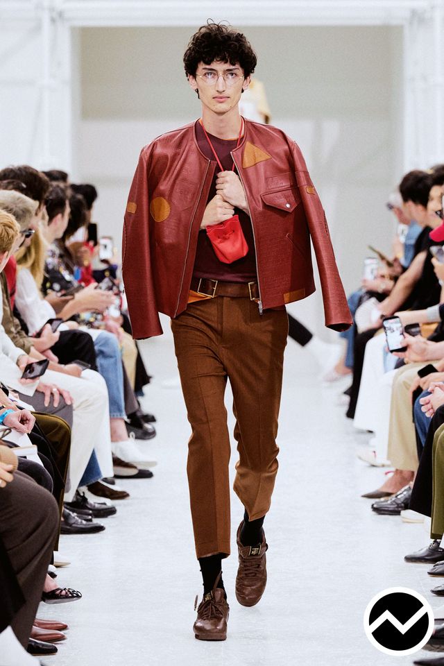 Celine, SS27 menswear, Letters & Numbers, look 18