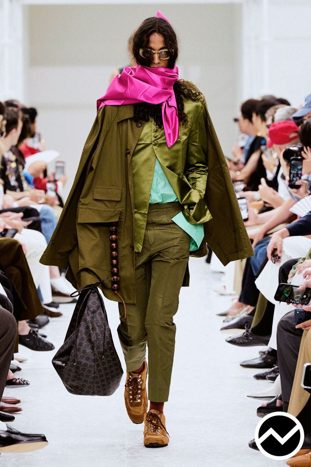 Celine, SS27 menswear, Parka, look 39