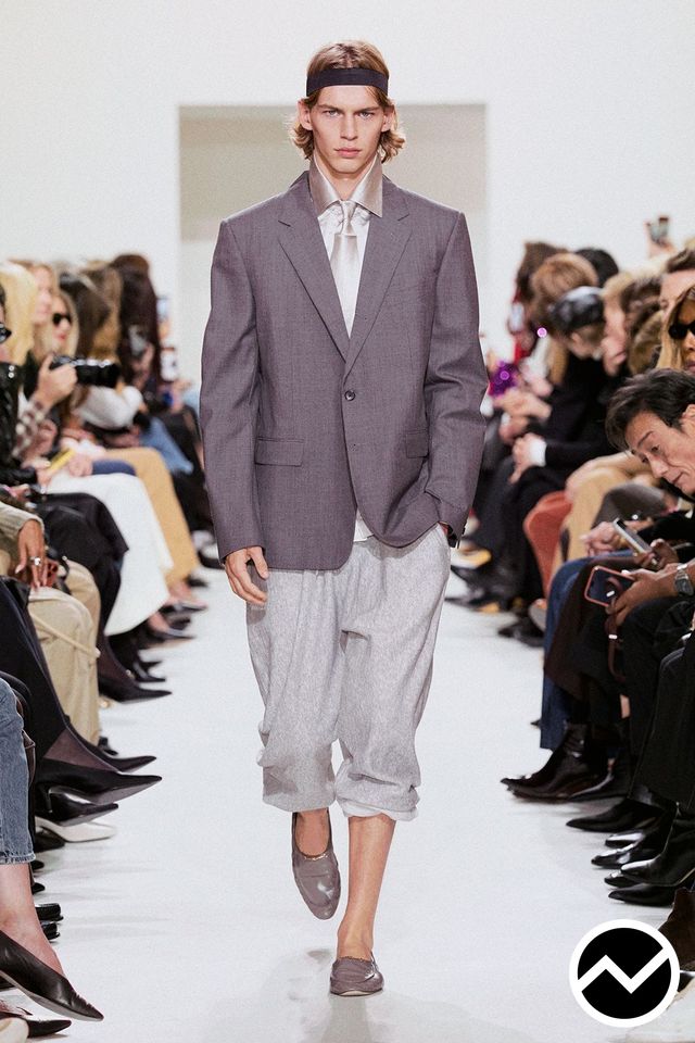 Celine, SS27 menswear, French Terry, look 37