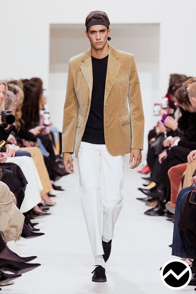 Celine, SS27 menswear, Velvet, look 43