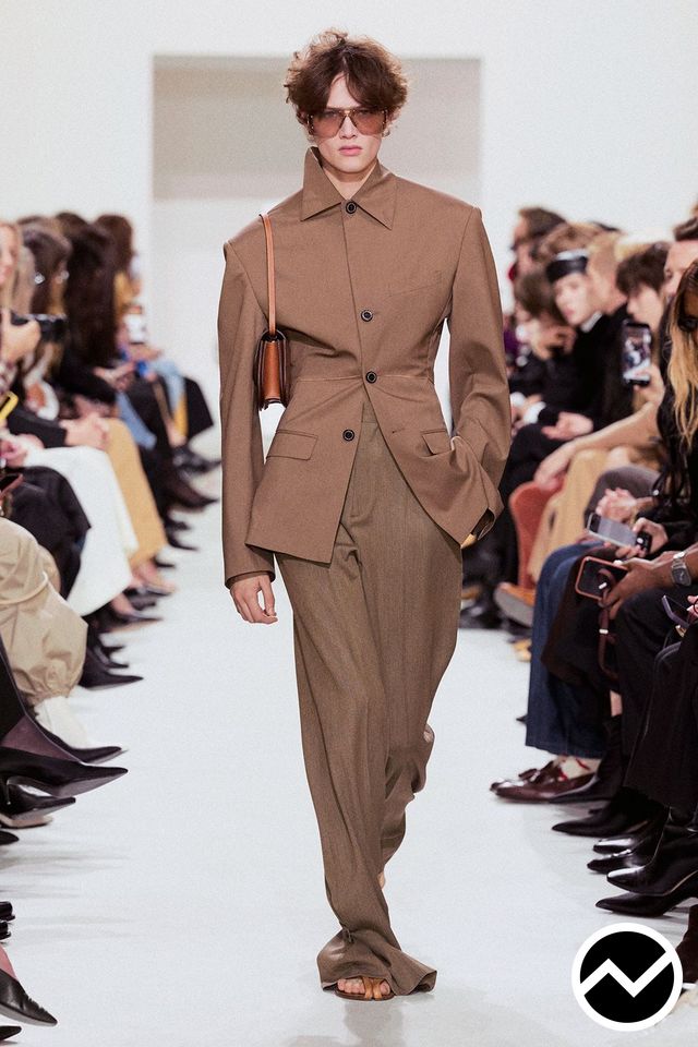 Celine, SS27 menswear, Mocha, look 45