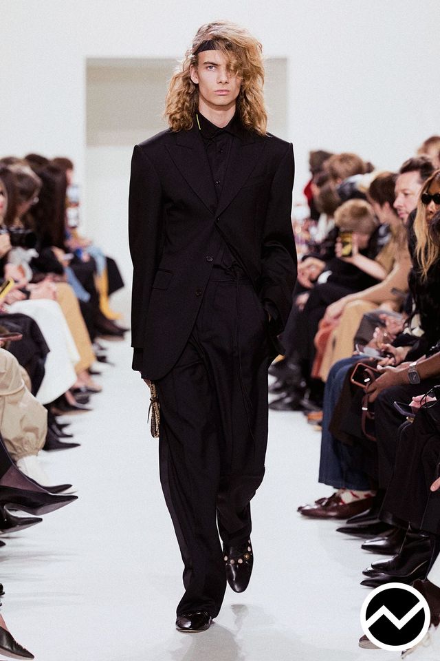 Celine, SS27 menswear, Monochrome, look 57