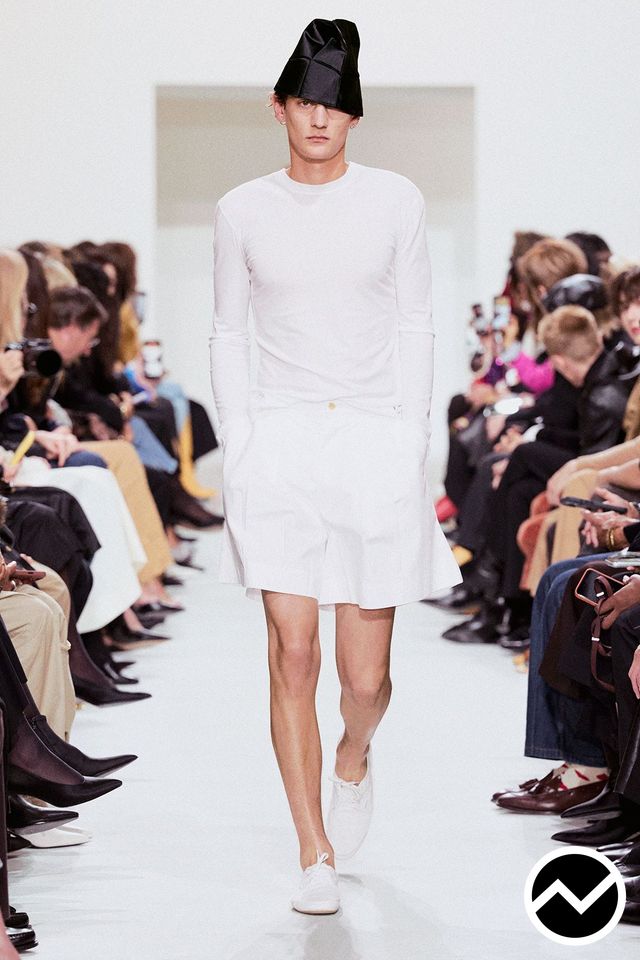 Celine, SS27 menswear, Loose Shorts, look 64