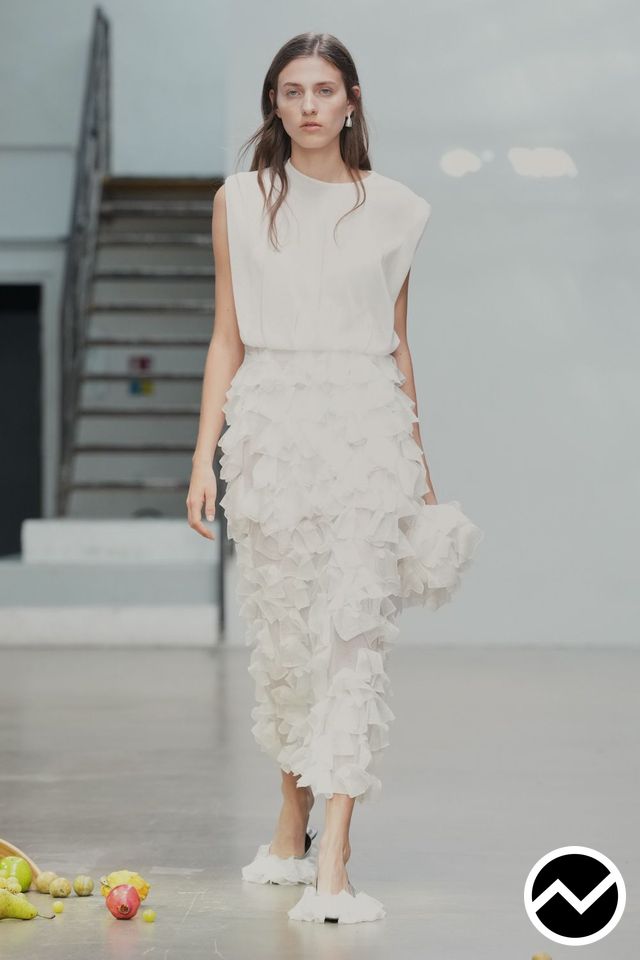 Cfcl, SS27 womenswear, Mid-Rise Skirts, look 2