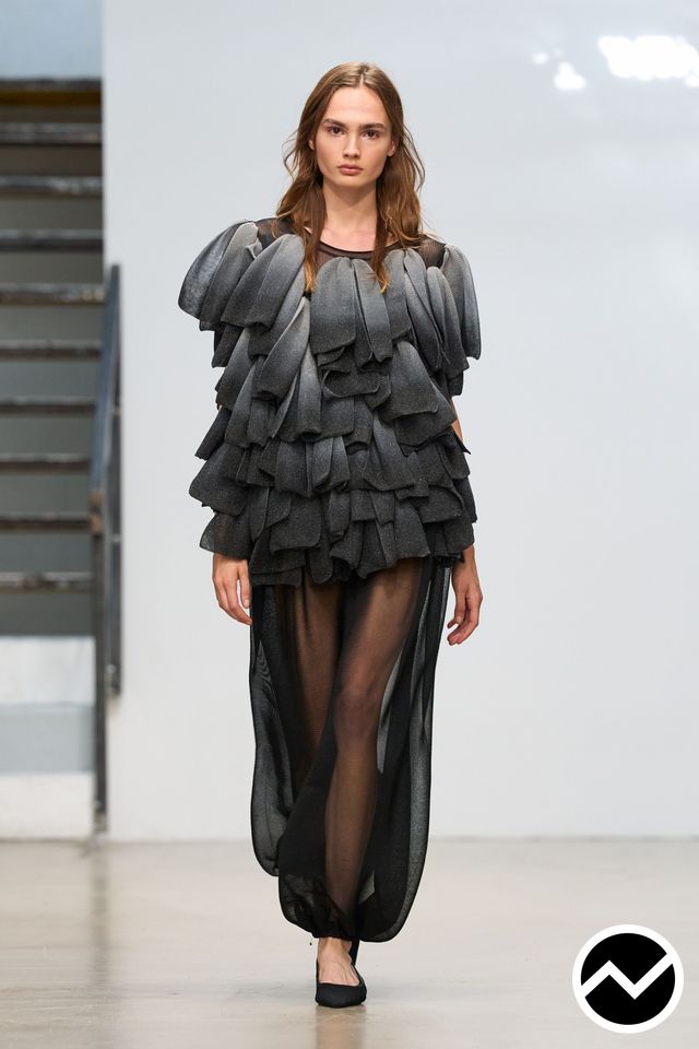 Cfcl, SS27 womenswear, Peplum Blouse, look 37
