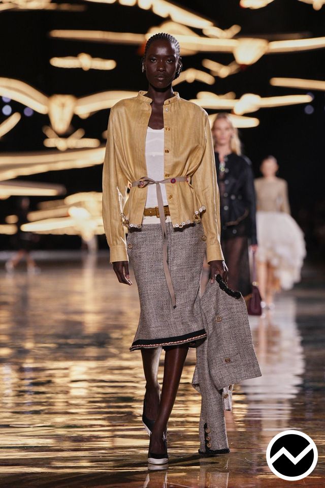 Chanel, SS27 womenswear, Mandarin Jacket, look 13