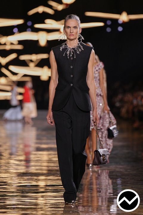 Chanel, SS27 womenswear, Tailored Vest, look 38