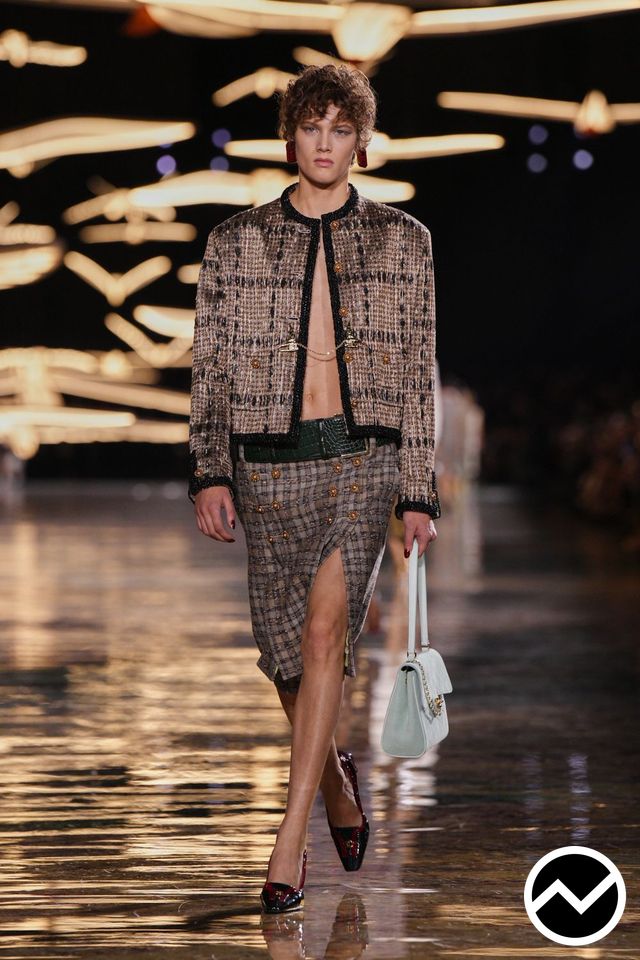 Chanel, SS27 womenswear, Hook-and-Eye Jacket, look 43