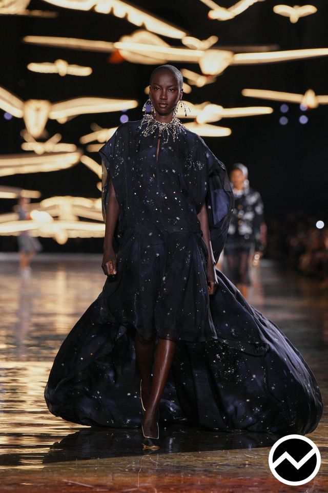 Chanel, SS27 womenswear, Oversized Dress, look 55