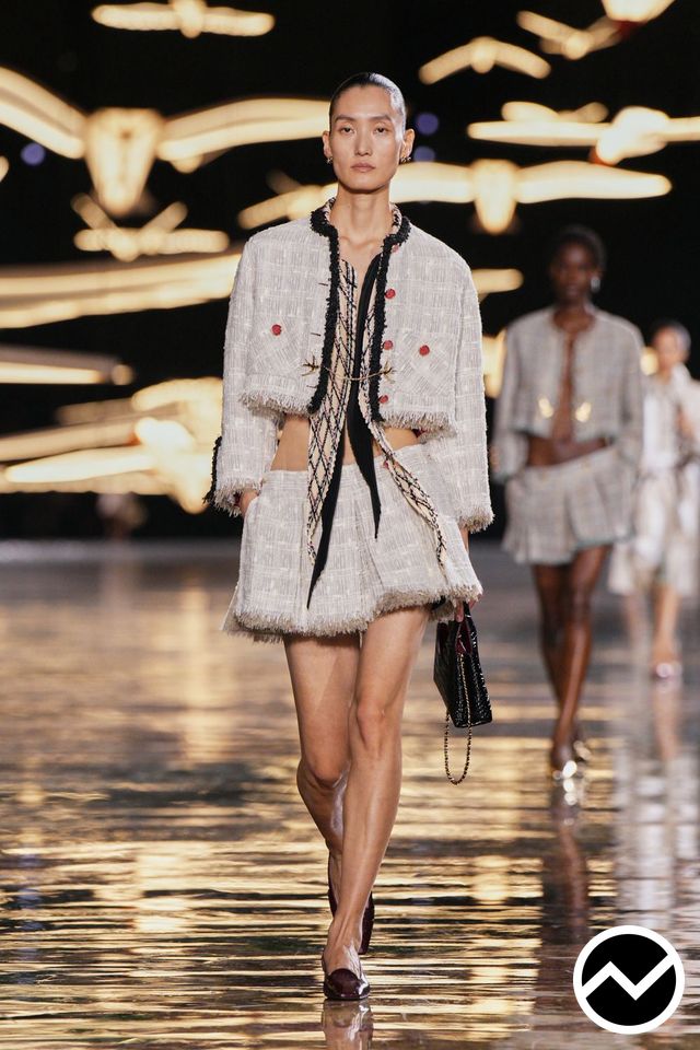 Chanel, SS27 womenswear, Three-Quarter Sleeve Jacket, look 63