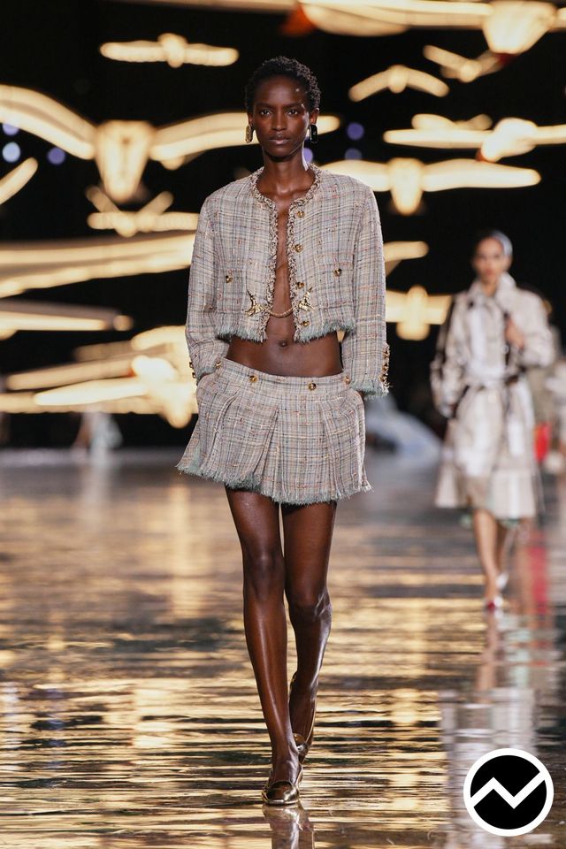 Chanel, SS27 womenswear, Cropped Jacket, look 64