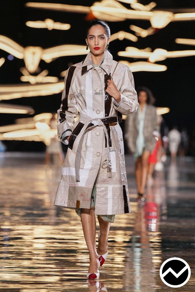 Chanel, SS27 womenswear, Wrap Coat, look 65