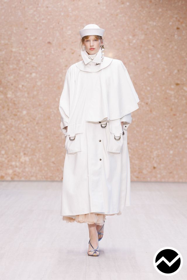 Chloé, SS27 womenswear, Maxi Coat, look 19