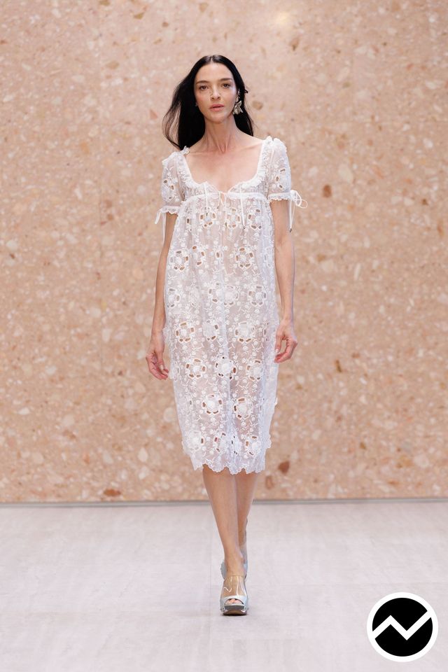 Chloé, SS27 womenswear, Lace, look 38