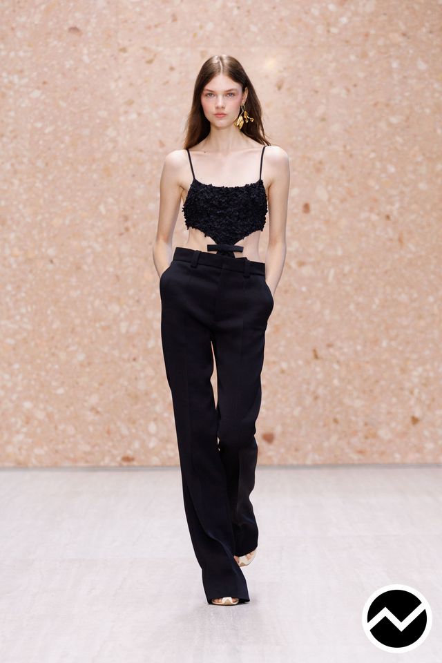 Chloé, SS27 womenswear, Black, look 44