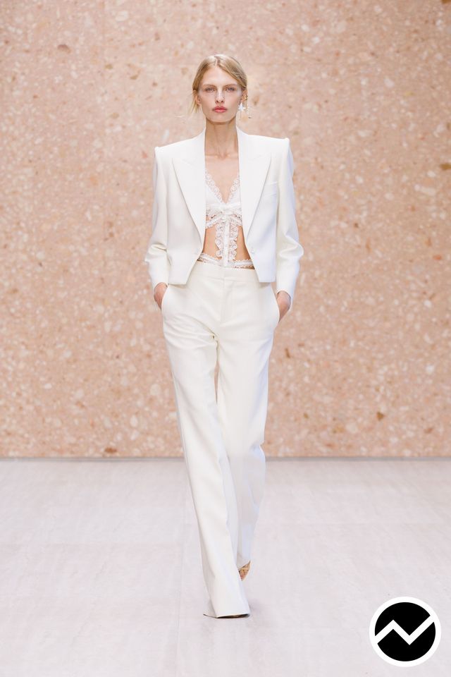 Chloé, SS27 womenswear, Cropped Jacket, look 49