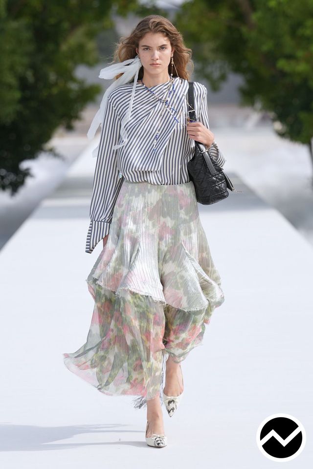 Dior, SS27 womenswear, Voluminous Skirts, look 8
