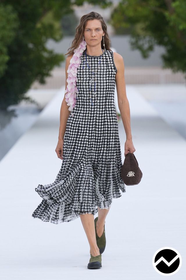 Dior, SS27 womenswear, Checked, look 38