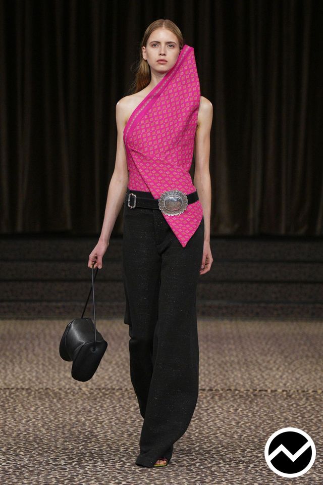 Christopher Esber, SS27 womenswear, Draped Top, look 21