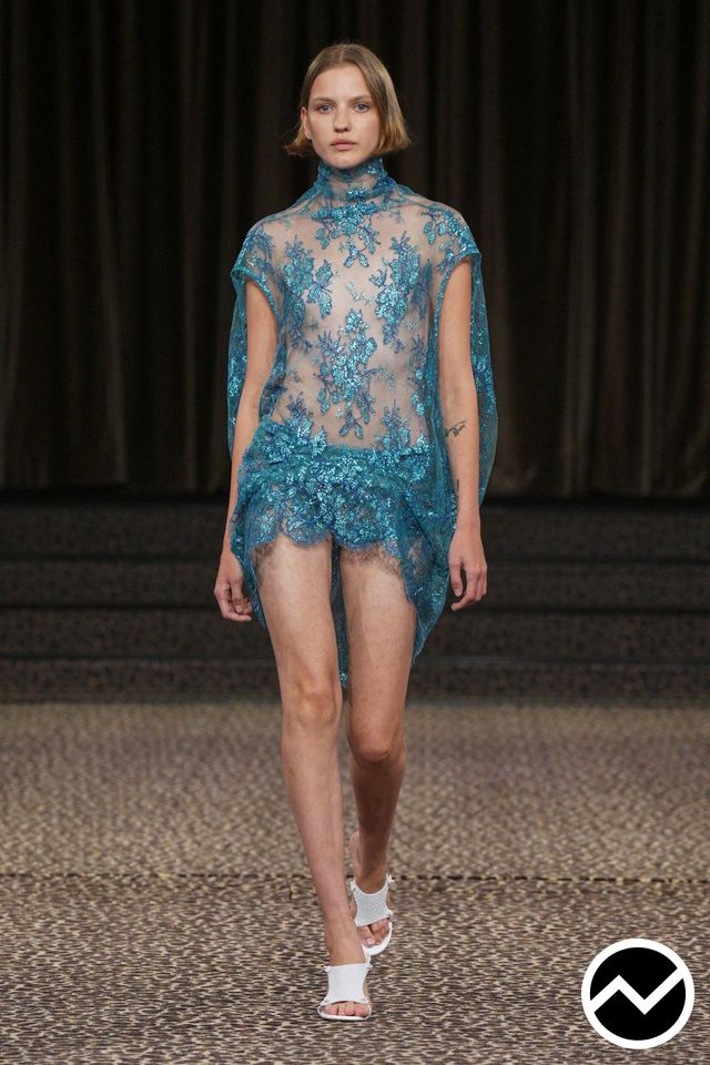 Christopher Esber, SS27 womenswear, Mermaidcore, look 41