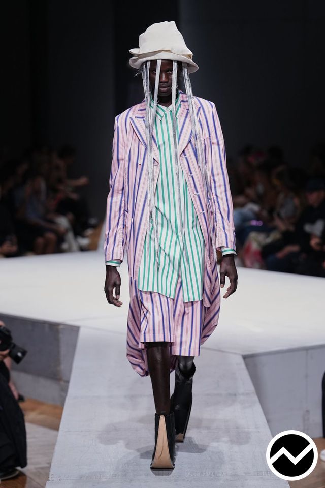 Comme Des Garçons Homme Plus SS27 menswear, look 1