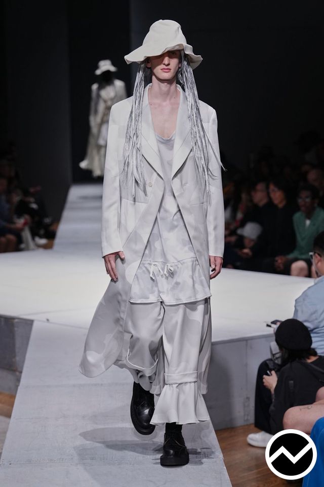Comme Des Garçons Homme Plus, SS27 menswear, Silver, look 12