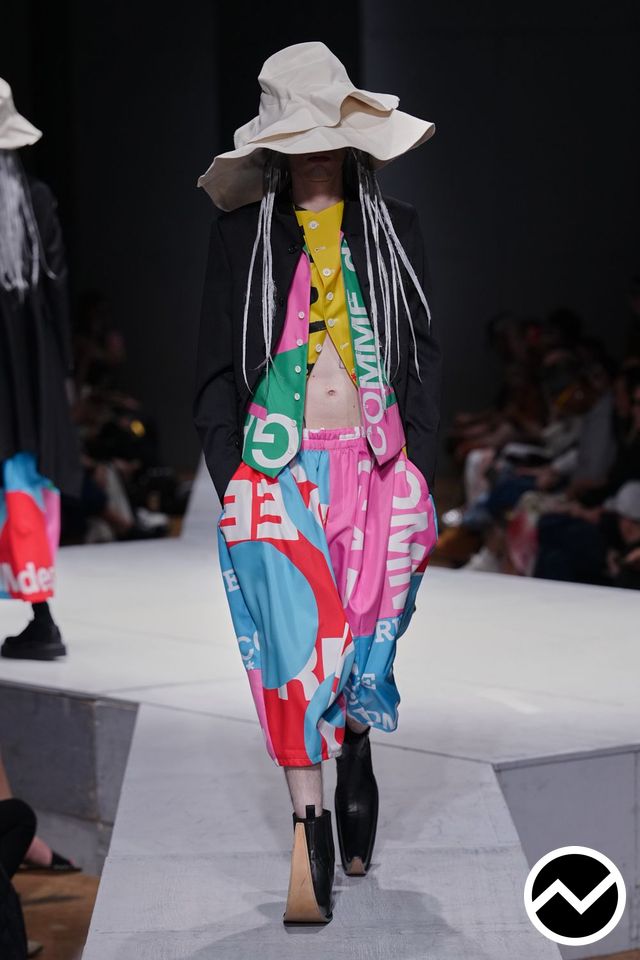 Comme Des Garçons Homme Plus, SS27 menswear, Letters & Numbers, look 38