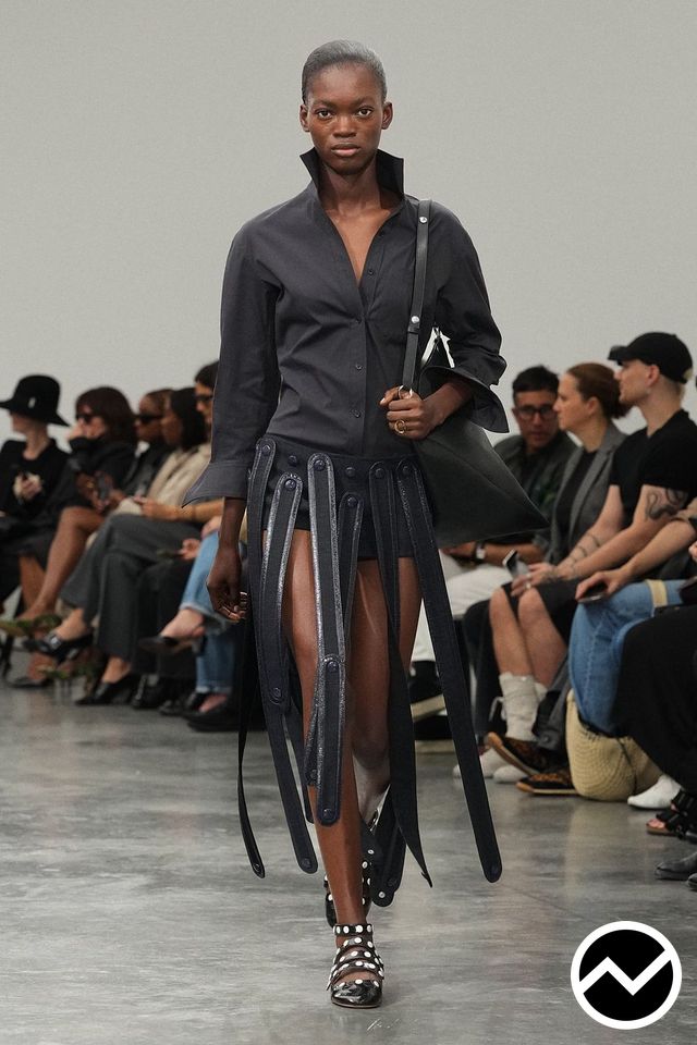 Courrèges, SS27 womenswear, Skinny Shorts, look 20