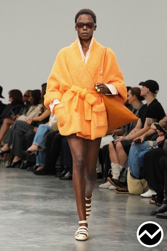 Courrèges, SS27 womenswear, Apricot, look 38