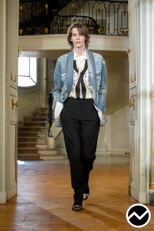 Dior Men, SS27 menswear, Denim, look 14