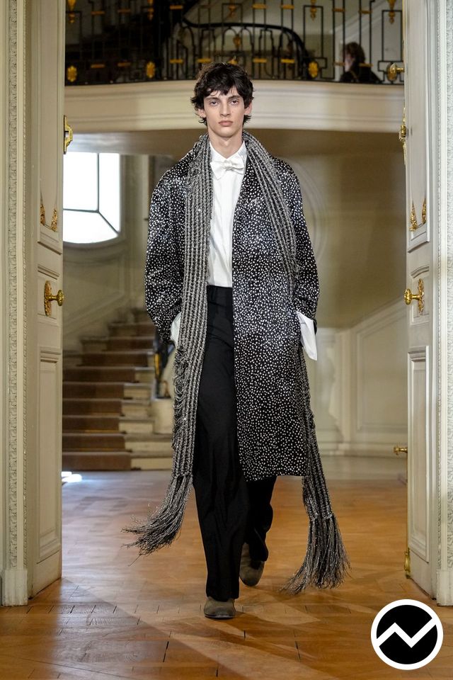 Dior Men, SS27 menswear, Polka Dot, look 19