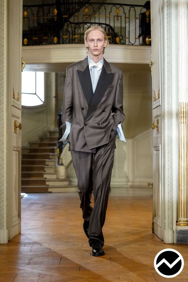 Dior Men, SS27 menswear, Baby Blue, look 31