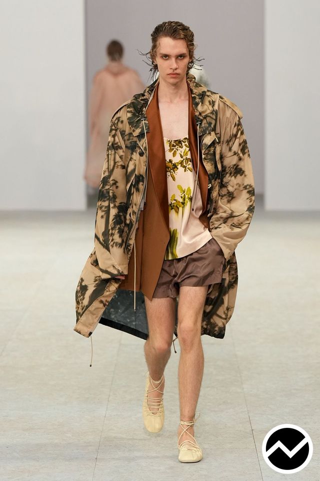 Dries Van Noten, Dries Van Noten SS27 menswear, look 45