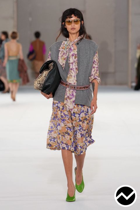 Dries Van Noten, SS27 womenswear, 70s Retro, look 23