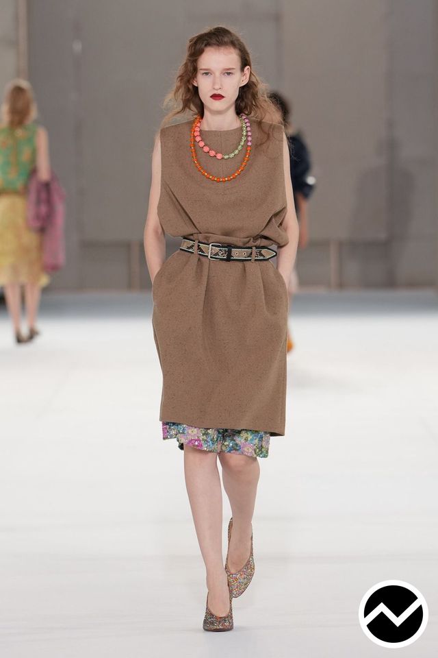 Dries Van Noten, SS27 womenswear, 60s Retro, look 24